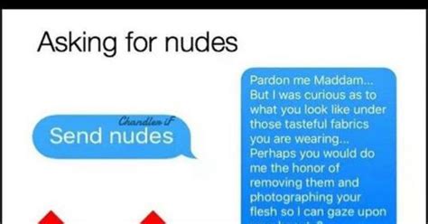 How to ask for Nudes